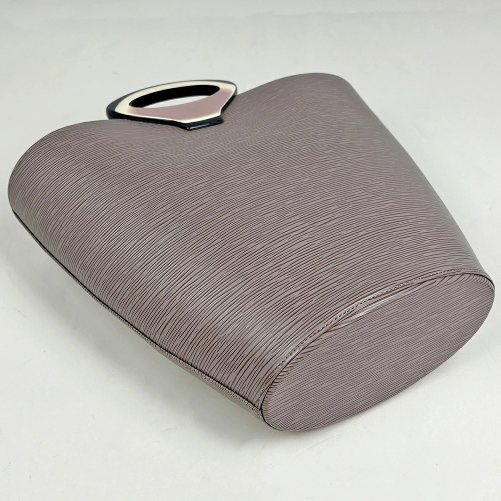 Louis Vuitton Epi lilac handbag leather Noctambule Black